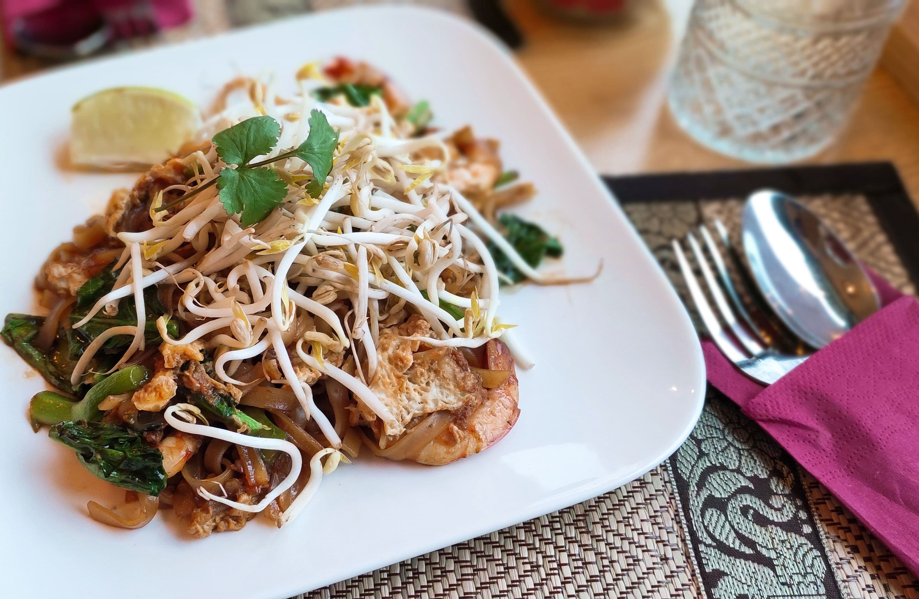 Assortiment de plats thaï